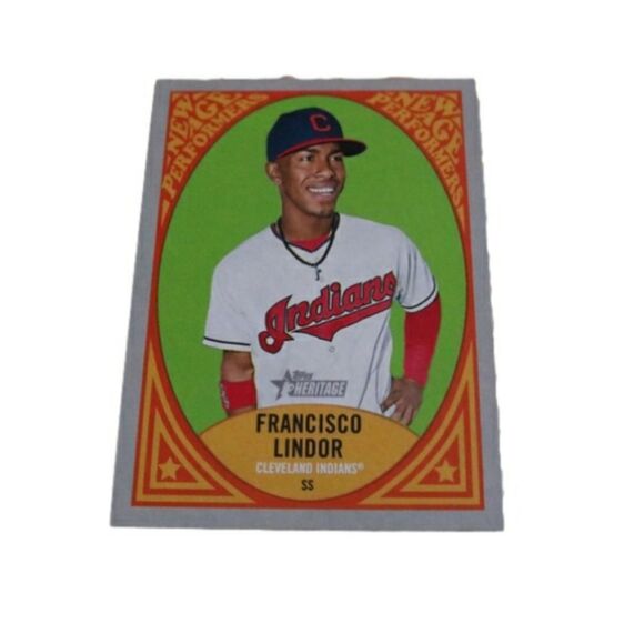 Francisco Lindor NAP-7 Baseball Card - Picture 1 of 2